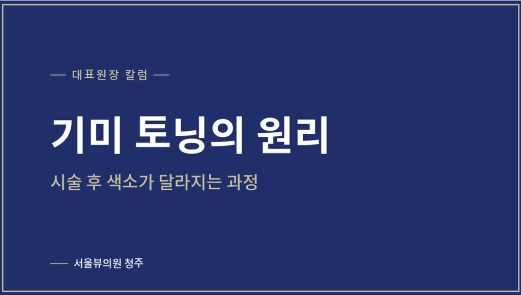 기미 레이저토닝 — 기미 레이저토닝의 원리와 시술 후 색소 변화