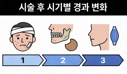 시술 후 시기별로 어떤 변화가 나타나나요?